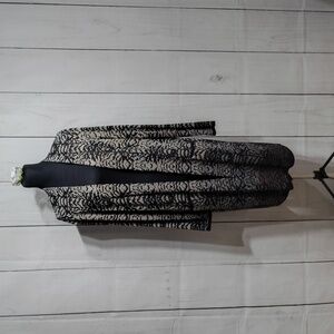 Chico’s "Drama" Ombre Open-Front Duster Cardigan Size 2